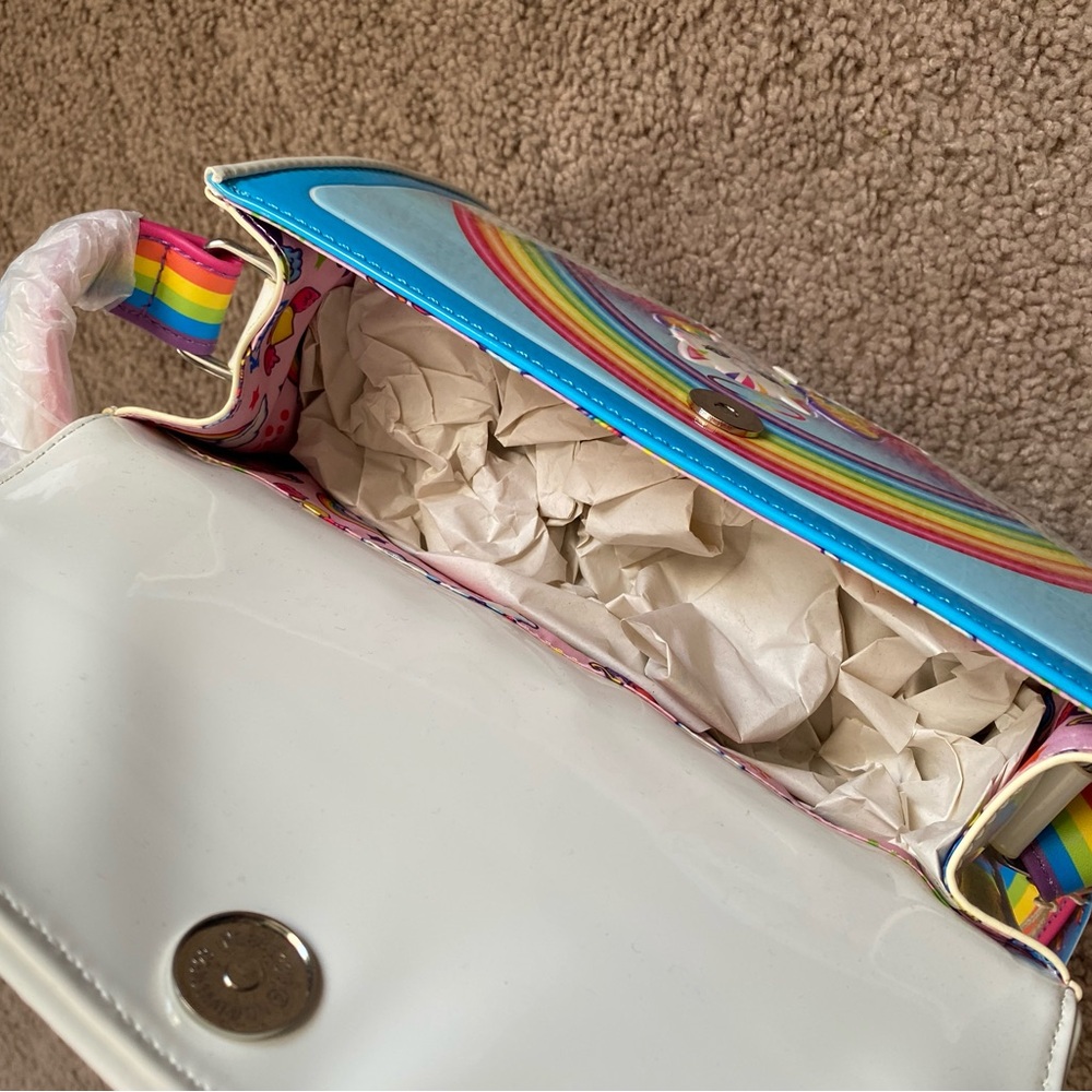 Lisa Frank Loungefly Angel Kitty purse - Picture 6 of 10